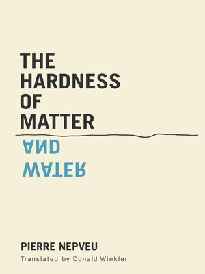 cover image of The Hardness of Matter and Water